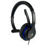 Casque gaming communicator PS4/PC noir et bleu - BIGBEN - CASQPS4OFCOMMUNICATO
