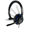 Casque gaming communicator PS4/PC noir et bleu - BIGBEN - CASQPS4OFCOMMUNICATO