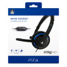 Casque gaming communicator PS4/PC noir et bleu - BIGBEN - CASQPS4OFCOMMUNICATO