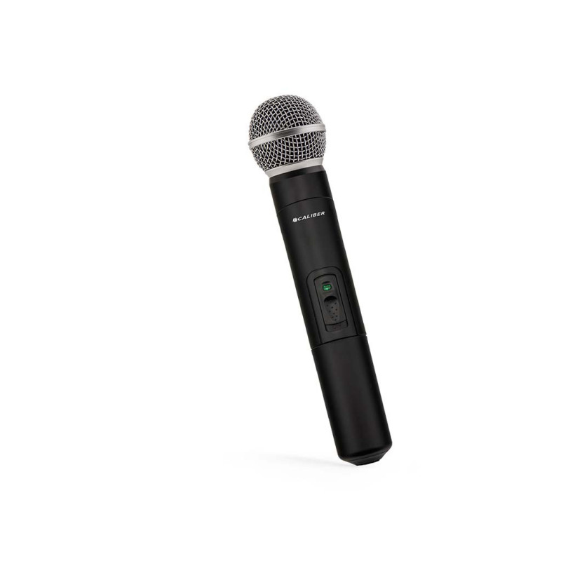 Microphone sans fil UHF noir - CALIBER - SONOHPAWMIC1CALI
