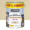 Lasure LUXENS 8 ans incolore satiné 5 litres + 20 % gratuit