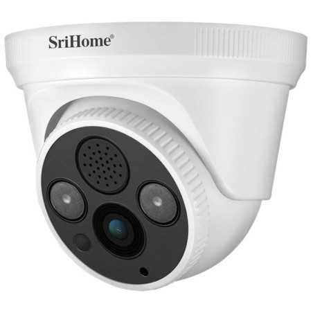 Caméra de Sécurité IP WiFi avec détection de Vision nocturne à infrarouge Blanc - SRIHOME - SRI_SH030B-3MP - 35604810 - COLLAB