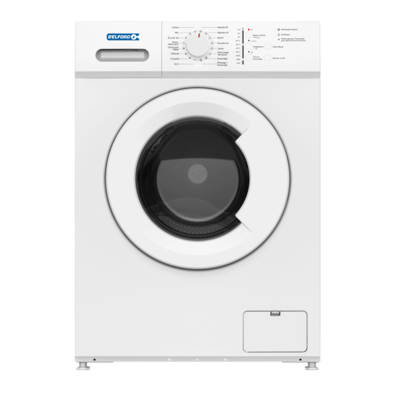 Lave-linge hublot 8kg 1200tr/min - BELFORD - BF810A