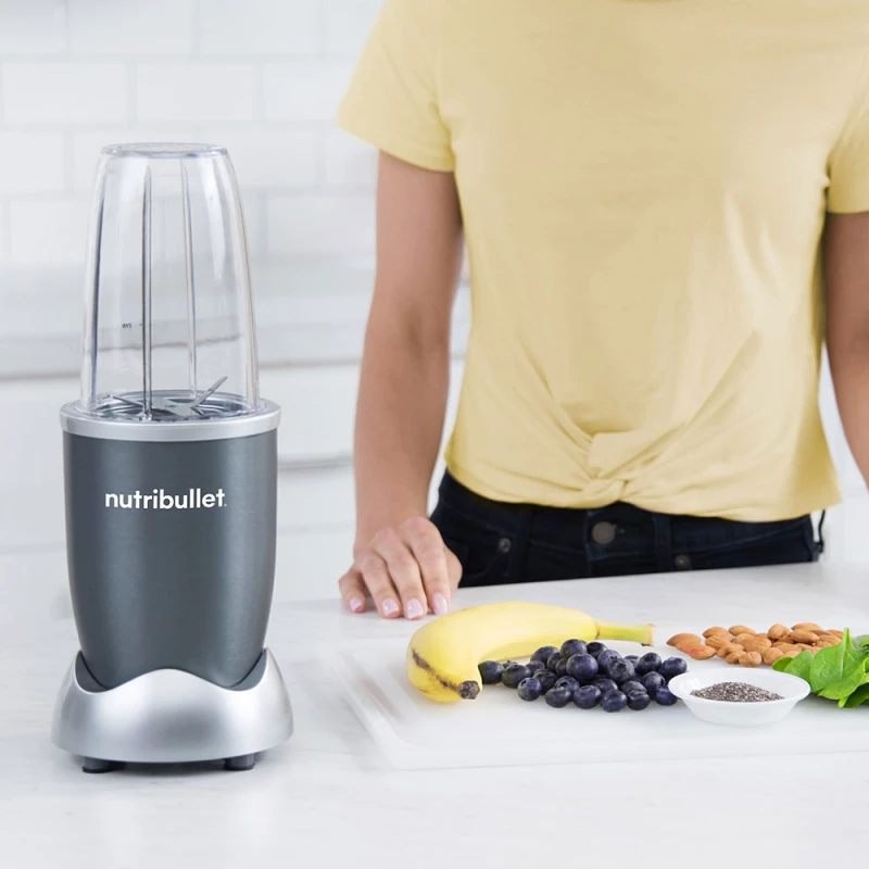 Blender Personal 500W 710ml Noir/Argent - NUTRIBULLET - NB505DG