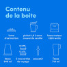 Blender Combo 1200 W 1,89 L Gris foncé - NUTRIBULLET - NBF500DG