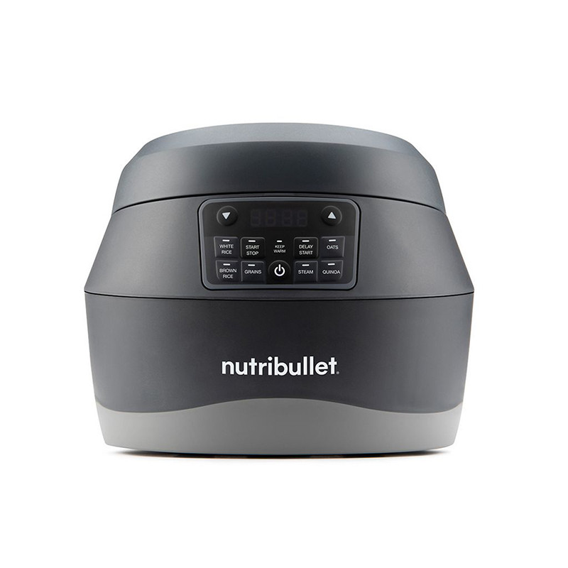 Cuiseur à riz 600W 2,4L Gris anthracite - NUTRIBULLET - NBRC605DG