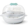 Cuiseur vapeur et stérilisateur Baby Turbo Steamer 420 W 1L Blanc/Bleu - NUTRIBULLET - BSR08N
