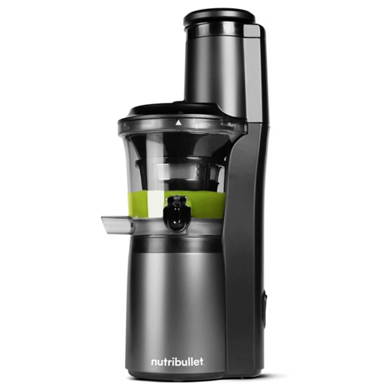 Extracteur de jus Slow Juicer 150 W 1.8L Gris/Noir - NUTRIBULLET - NBJ500