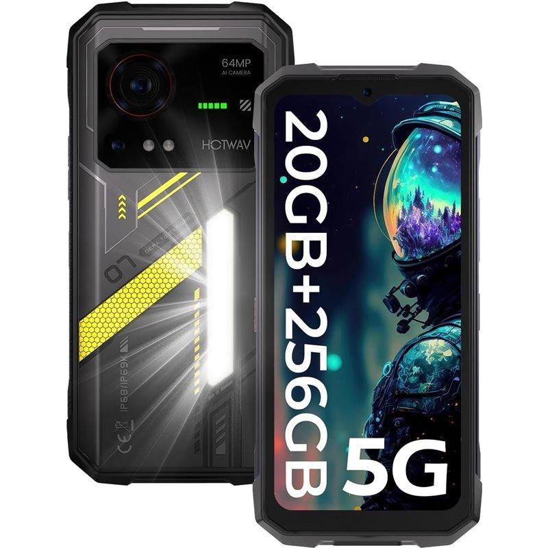 Smartphone Hotwav Hyper 7 5G DS 8/256Go Jaune - HOTWAV - HWHYPER75G256YEL