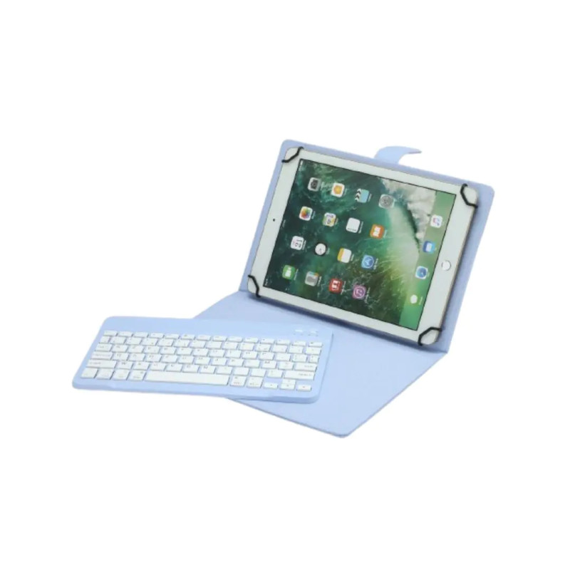Étui et clavier bluetooth bleu - WE - HOU_WE_POP00992B