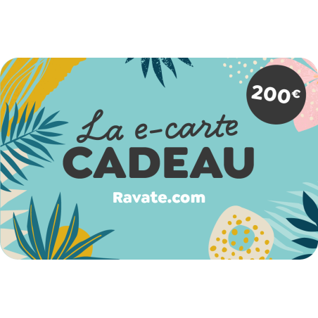 E-carte cadeau 200€