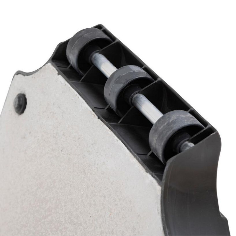 Pied de parasol à roulettes Opaneo 39 kg Anthracite - HESPERIDE