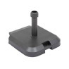 Pied de parasol à roulettes Opaneo 39 kg Anthracite - HESPERIDE