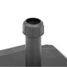 Pied de parasol à roulettes Opaneo 39 kg Anthracite - HESPERIDE
