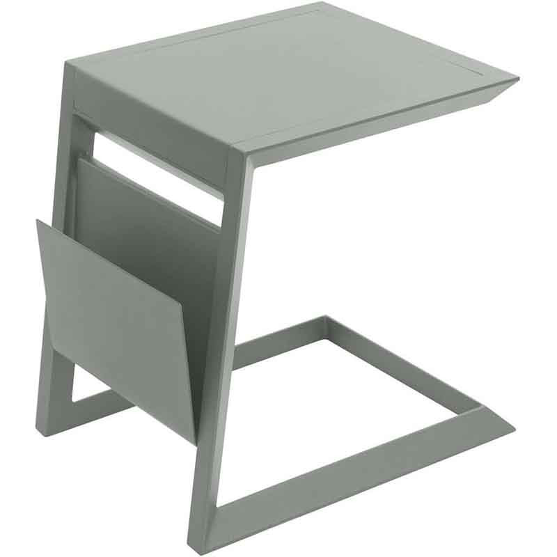 Table d’appoint Allure en aluminium Vert laurier - HESPERIDE