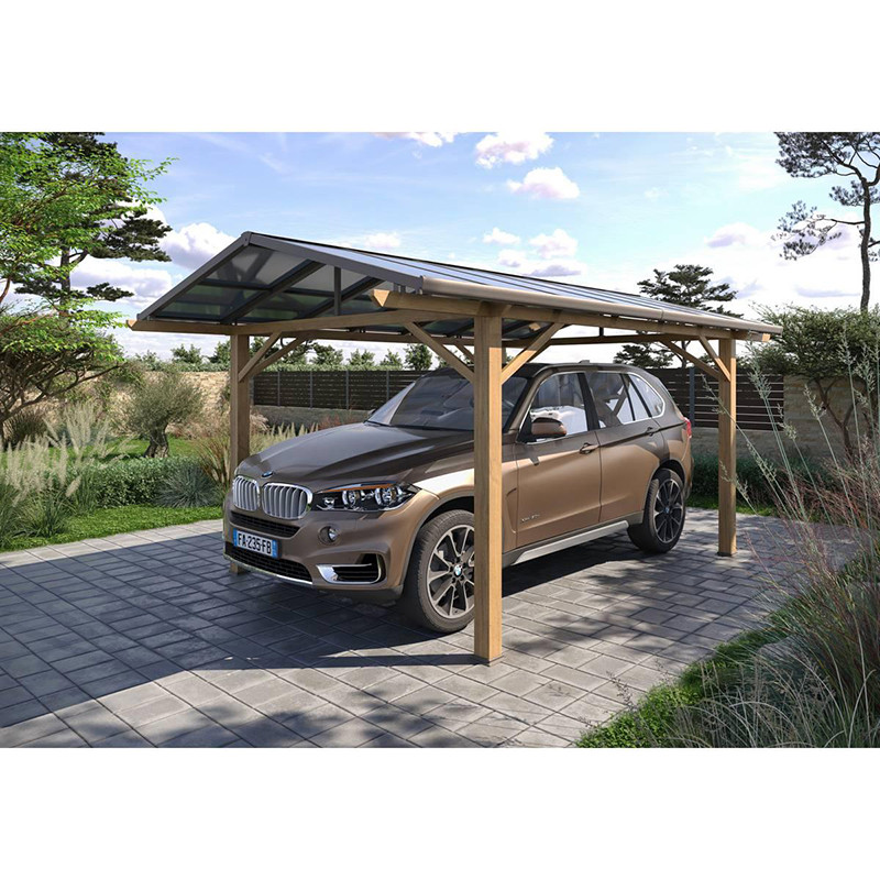 Carport Belize 5x3 m Miel - HESPERIDE