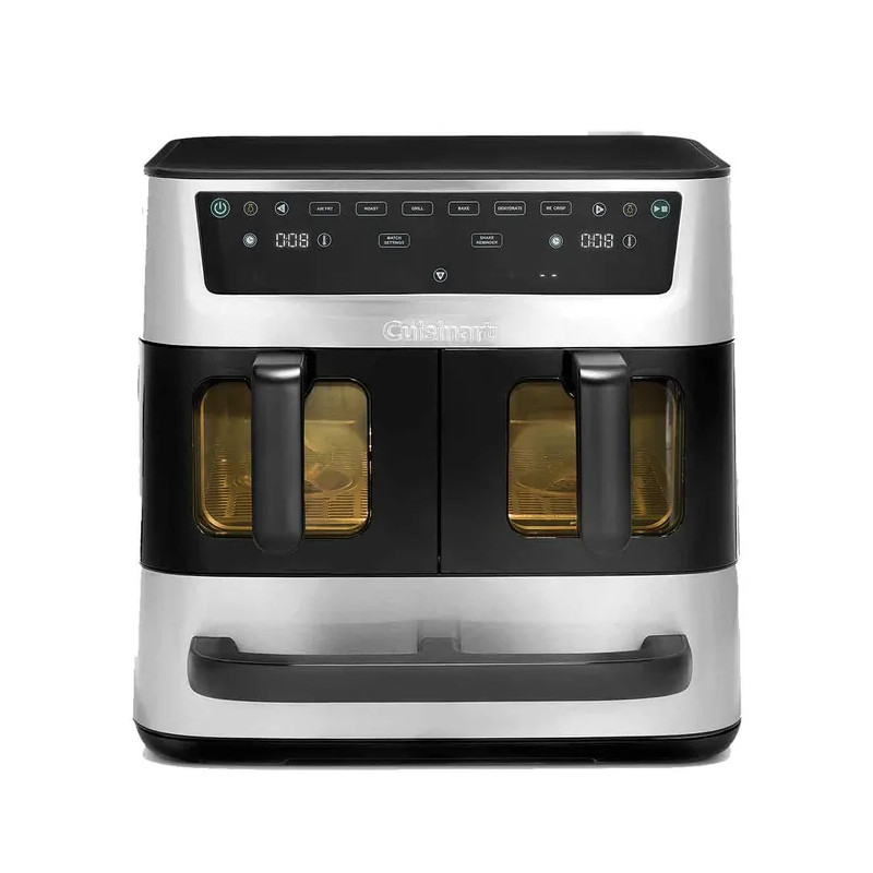 Friteuse sans huile à air chaud double cuves + 1 tiroir 13,6L 2400W - CUISINART - AFT13XSSE