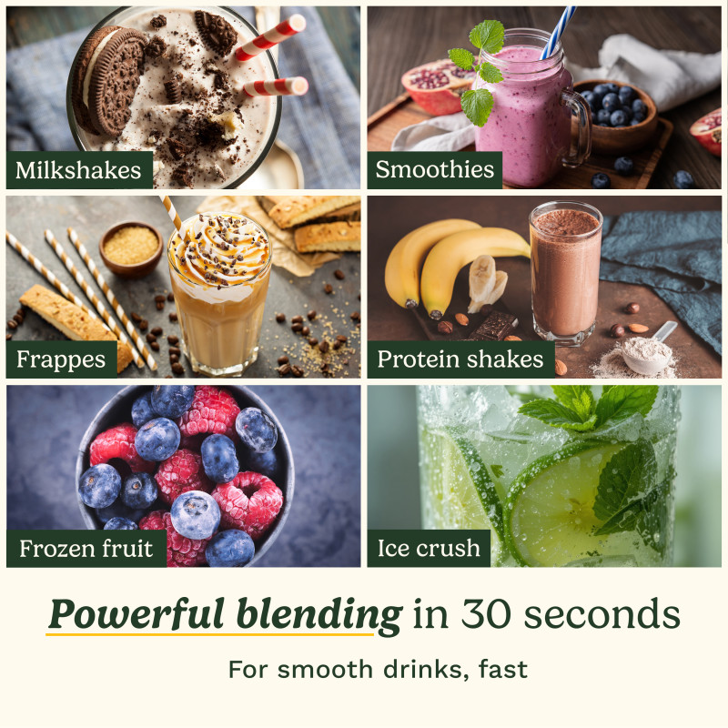 Blender portable Blast &Go 500ml 120W beige - CUISINART - PBL100E