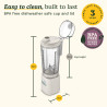 Blender portable Blast &Go 500ml 120W beige - CUISINART - PBL100E