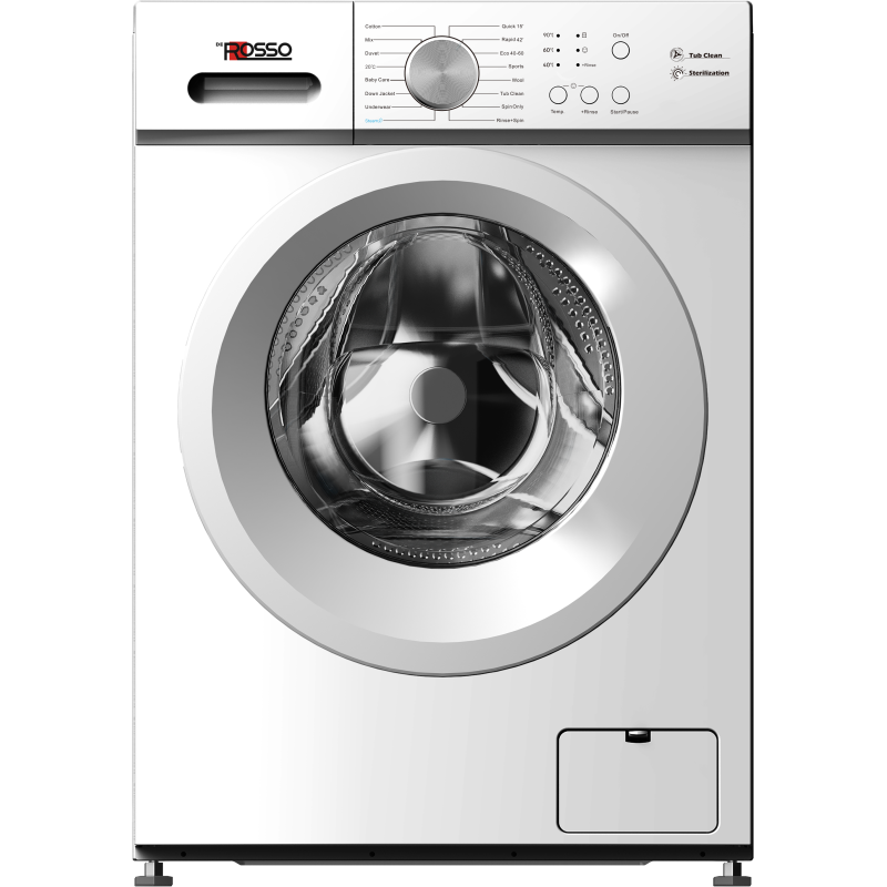 Lave-linge hublot 6kg 1400trs/min moteur inverter - DEROSSO - DRS-WM061000