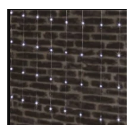 Rideau lumineux extérieur 90cm
