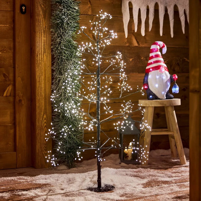 Arbre lumineux H90cm 690 LED blanc chaud