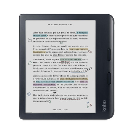 Liseuse numérique Libra Colour 7" noir - KOBO -  TAB_KOBO_N428_C_BK