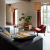 Meuble TV 1 porte RAYO - 140x40x50 cm
