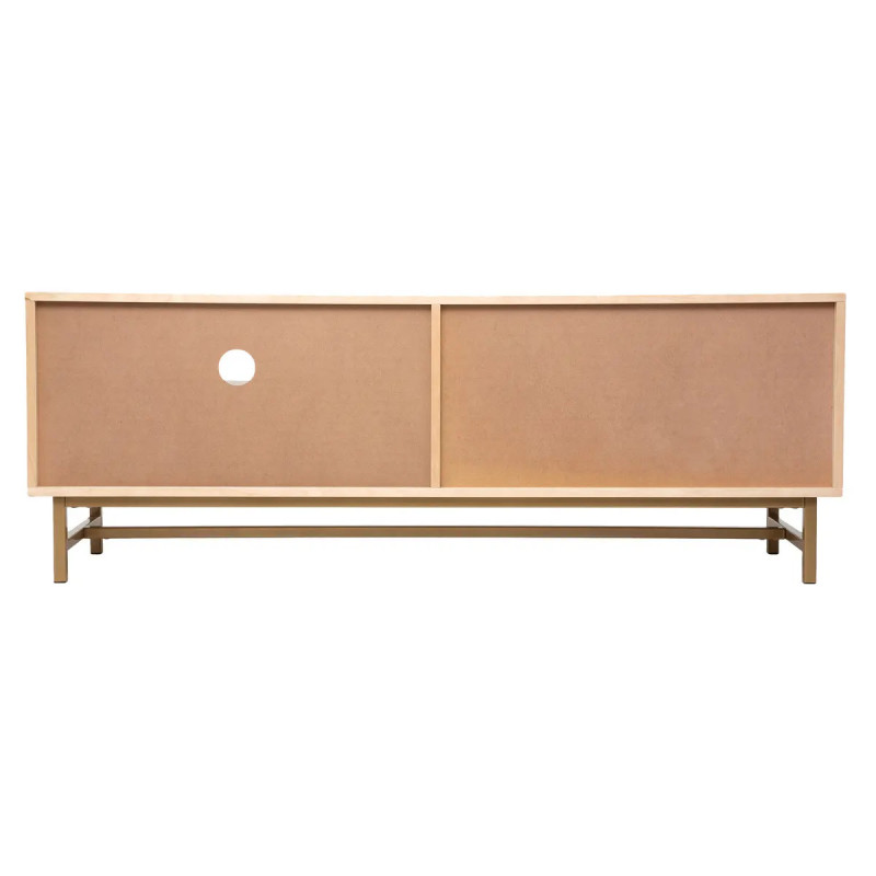 Meuble TV 1 porte RAYO - 140x40x50 cm