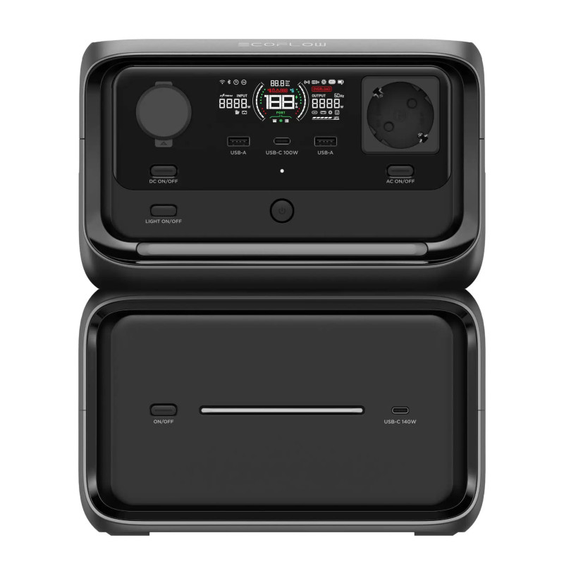 STATION ELECTRIQUE PORTABLE ECOFLOW RIVER 3 MAX PLUS - 858WH