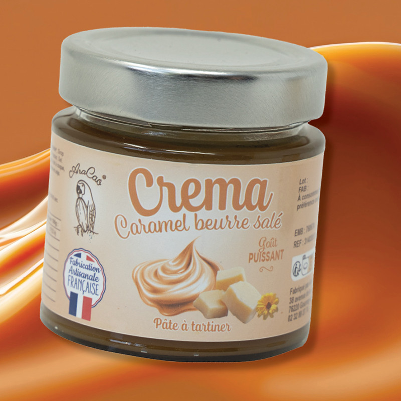 Pâte à tartiner Crema Caramel Beurre Salé 200g - ARACAO - ARC314030
