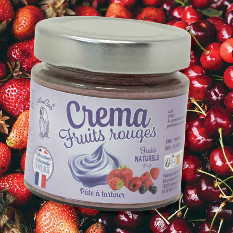 Pâte à tartiner Crema Fruits Rouges 200 g - ARACAO - ARC314660