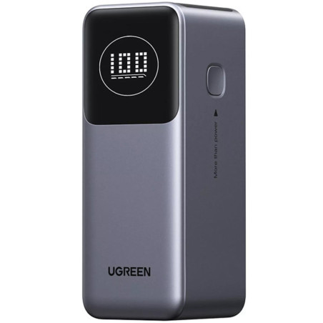 Powerbank 12 000 mAh 100W Gris anodisé - UGREEN - UGPB35526GN