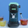Machine à café expresso 1300 W 15 bars Bleu/Vert - ARIETE - ARI1399AM