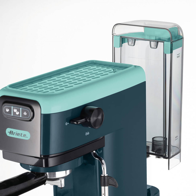 Machine à café expresso 1300 W 15 bars Bleu/Vert - ARIETE - ARI1399AM