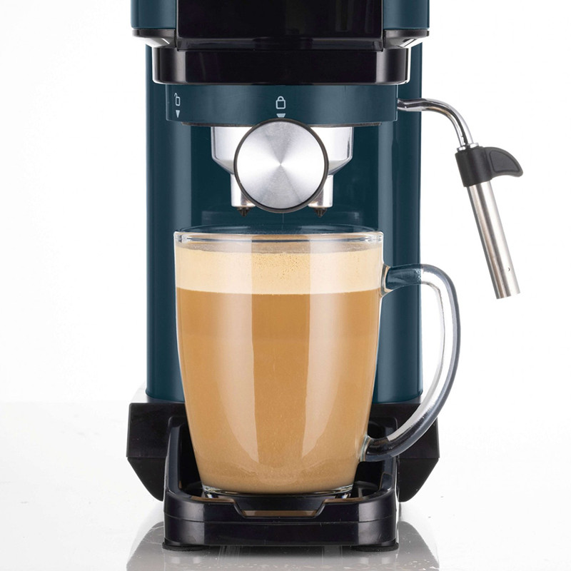 Machine à café expresso 1300 W 15 bars Bleu/Vert - ARIETE - ARI1399AM