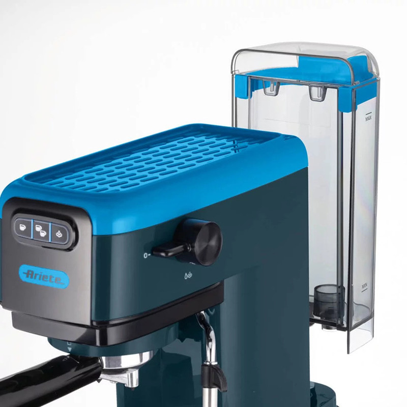 Machine à café expresso 1300 W 15 bars Bleu ciel - ARIETE - ARI1399SB