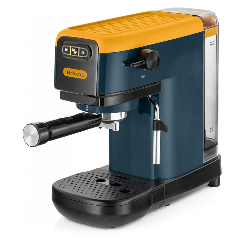 Machine à café expresso 1300 W 15 bars Jaune mangue - ARIETE - ARI1399YE