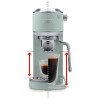 Machine à café expresso Dedica Duo 1450W 15 bars Vert - DELONGHI - EC890.GR
