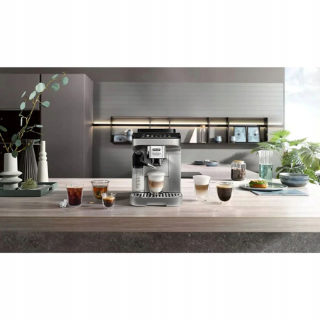 Machine à café expresso avec broyeur Magnifica Evo 1450W 15 bars Noir/Argent - DELONGHI - ECAM290.85.SBX