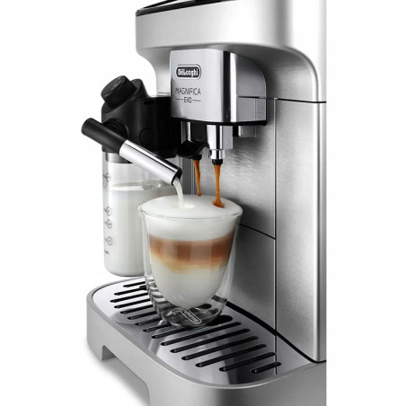 Machine à café expresso avec broyeur Magnifica Evo 1450W 15 bars Noir/Argent - DELONGHI - ECAM290.85.SBX