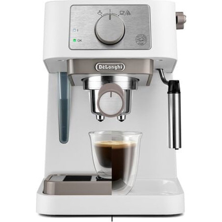 Machine à café expresso Stilosa 1100W 15 bars Blanc - DELONGHI - EC260.WH