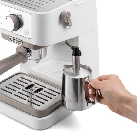 Machine à café expresso Stilosa 1100W 15 bars Blanc - DELONGHI - EC260.WH