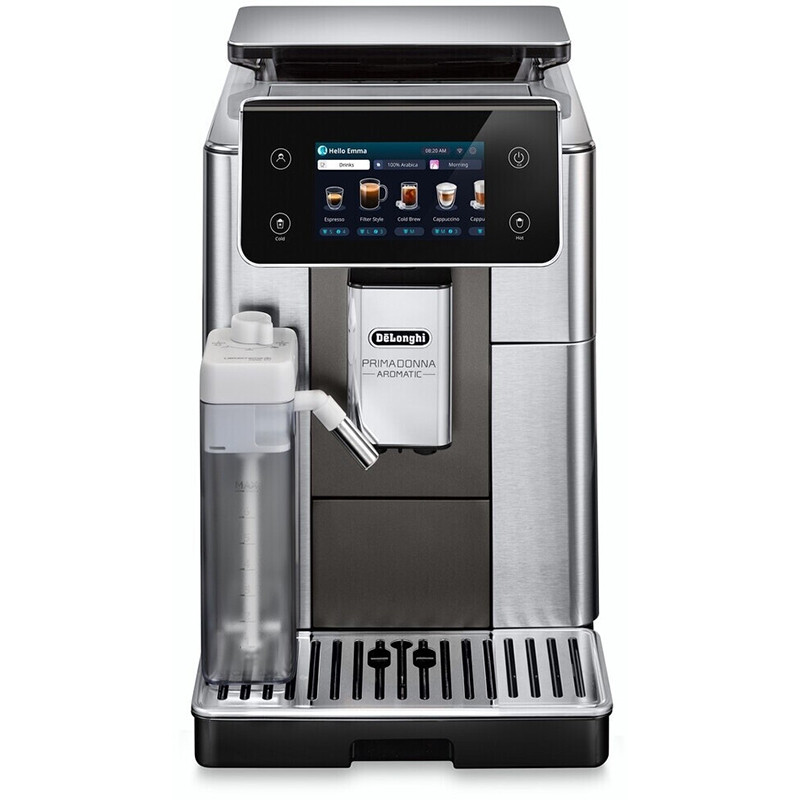 Machine à café expresso PrimaDonna Aromatic 1450W 19 bars - DELONGHI - ECAM630.75.TSM
