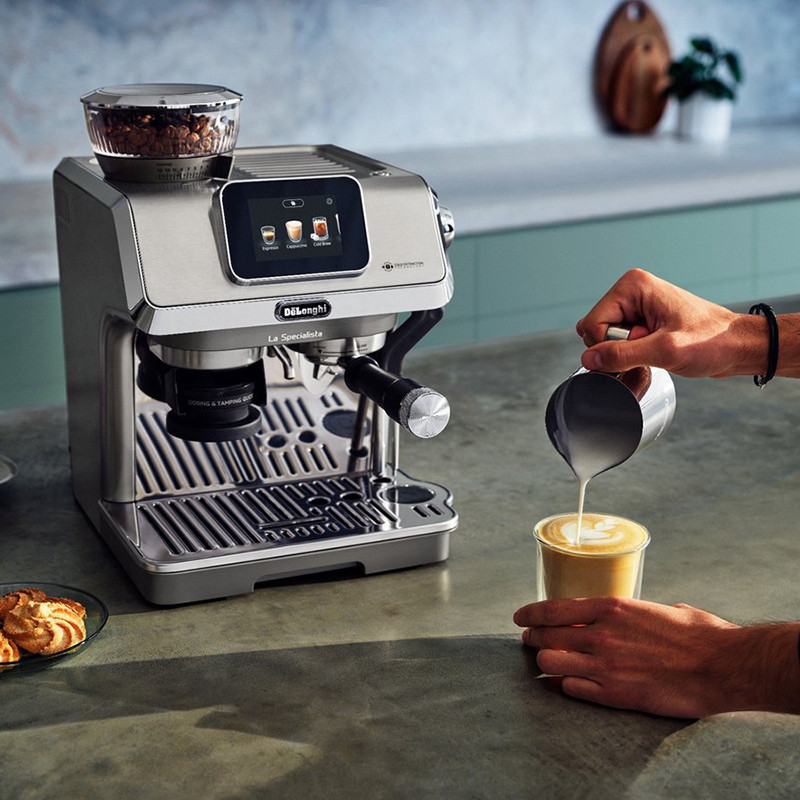 Machine à café expresso Specialista Touch 1450W 15 bars Inox - DELONGHI - EC9455.M