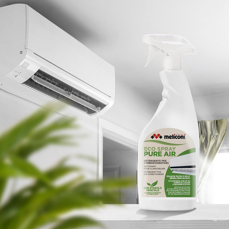 Spray nettoyant pour climatiseur Pure Air 500 ml - MELICONI - MEL621028