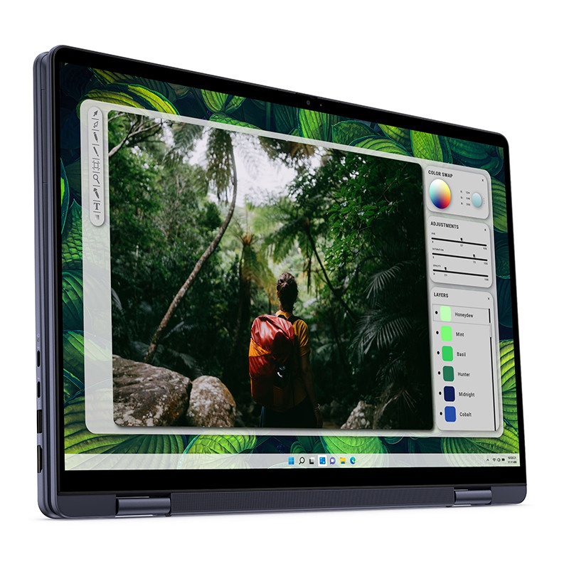 PC portable 16" X360 Intel Core Ultra 7 155H 16/512Go SSD Intel Arc Windows 11 Famille Bleu - DELL - DELLINSPIRON167640