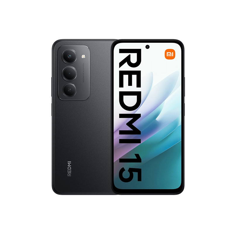 Smartphone Redmi 15 4G 8/256GB Noir - XIAOMI - XIAREDMI154G256BK