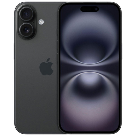 iPhone 16 128 Go reconditionné grade A Noir - APPLE - IPH16128RECABKLAM