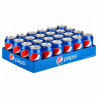 Pack de 24 canettes de boisson gazeuse Cola 320ml Bleu - PEPSI - FSO801211